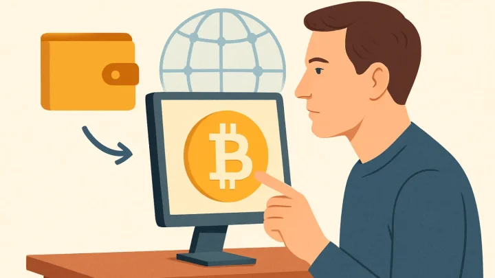 Bitcoin pro začátečníky: praktická ilustrace průvodce
