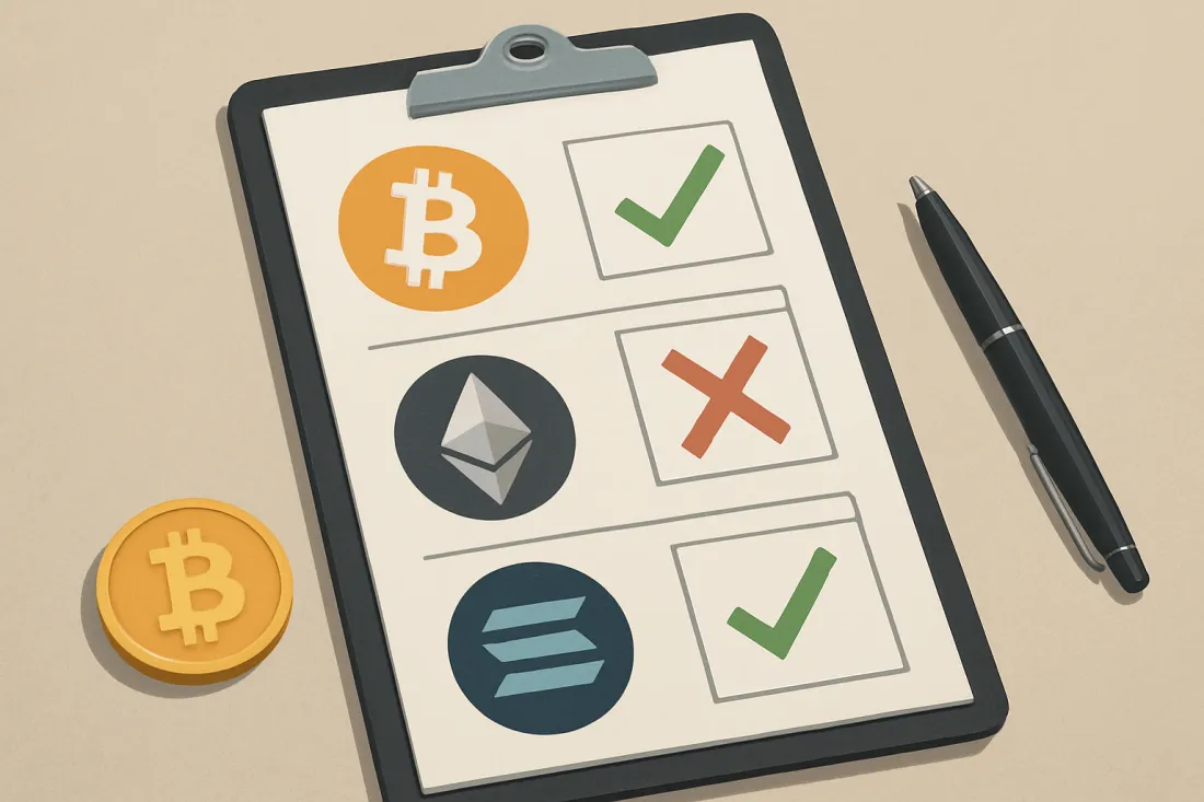 Porovnání poplatků bitcoin ethereum solana: praktický kontrolní seznam před dalším krokem
