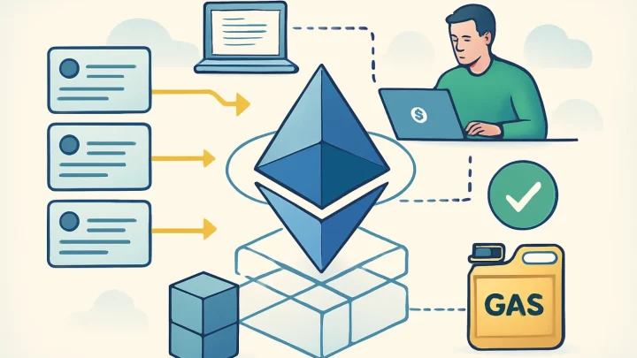 Jak funguje ethereum blockchain: praktická ilustrace průvodce