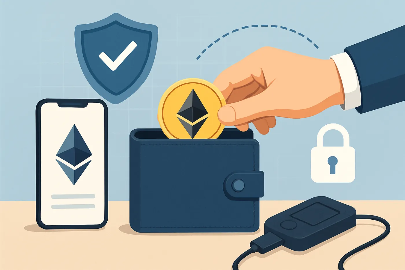 Ethereum peněženka jak vybrat: praktická ilustrace průvodce