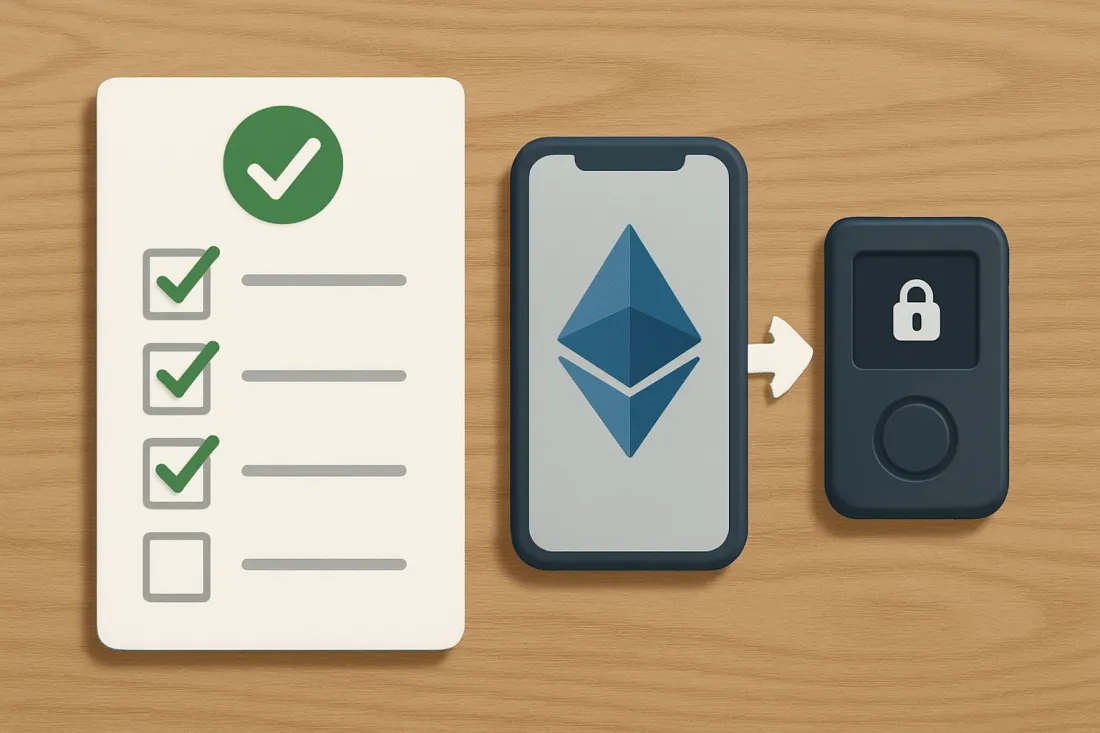 Ethereum peněženka jak vybrat: praktický kontrolní seznam před dalším krokem