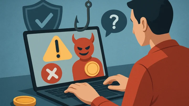 Jak poznat podvodné defi projekty: praktická ilustrace průvodce